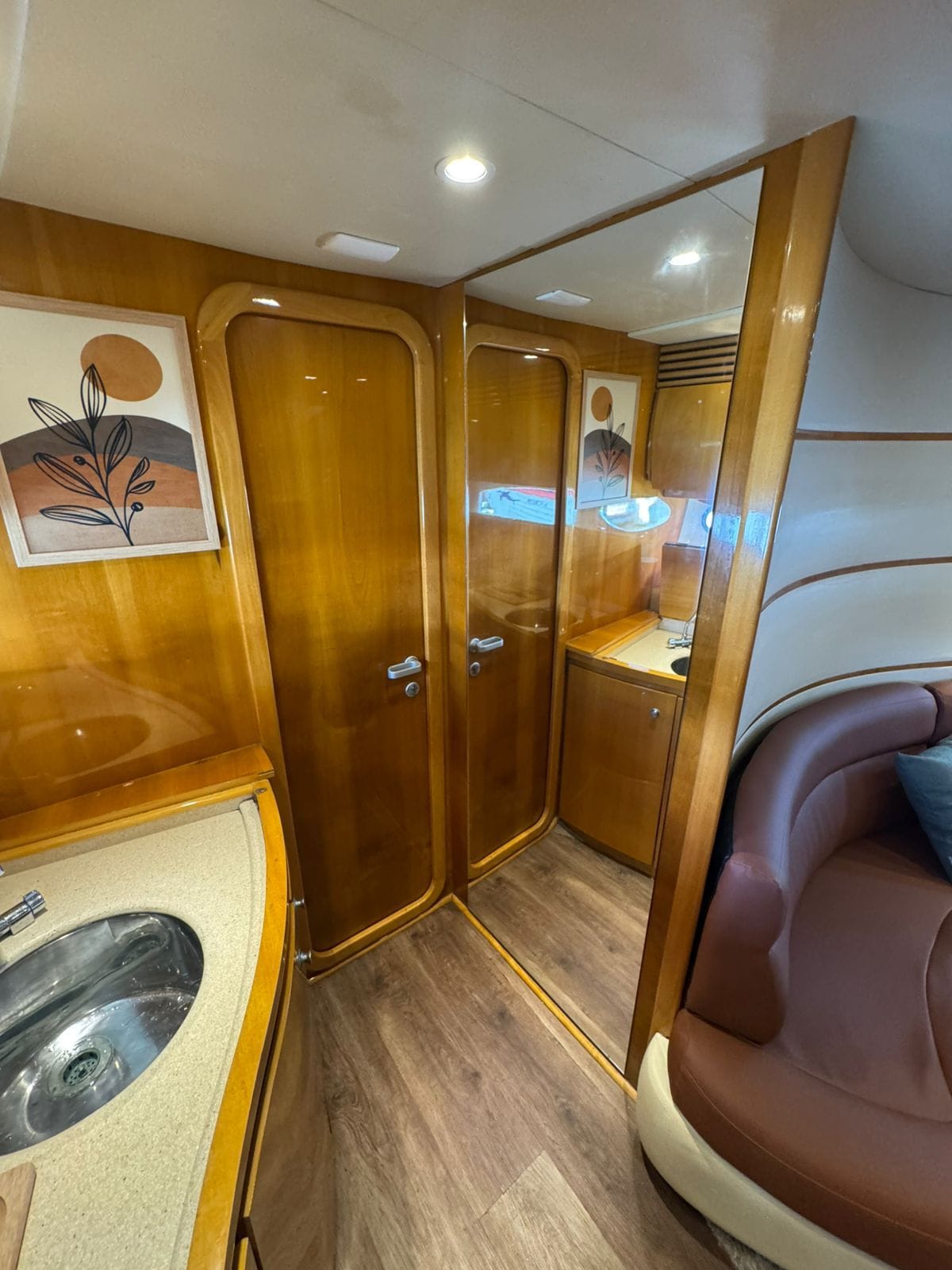 Lancha Pershing 46 – popa – Iate Caixa D'Aço