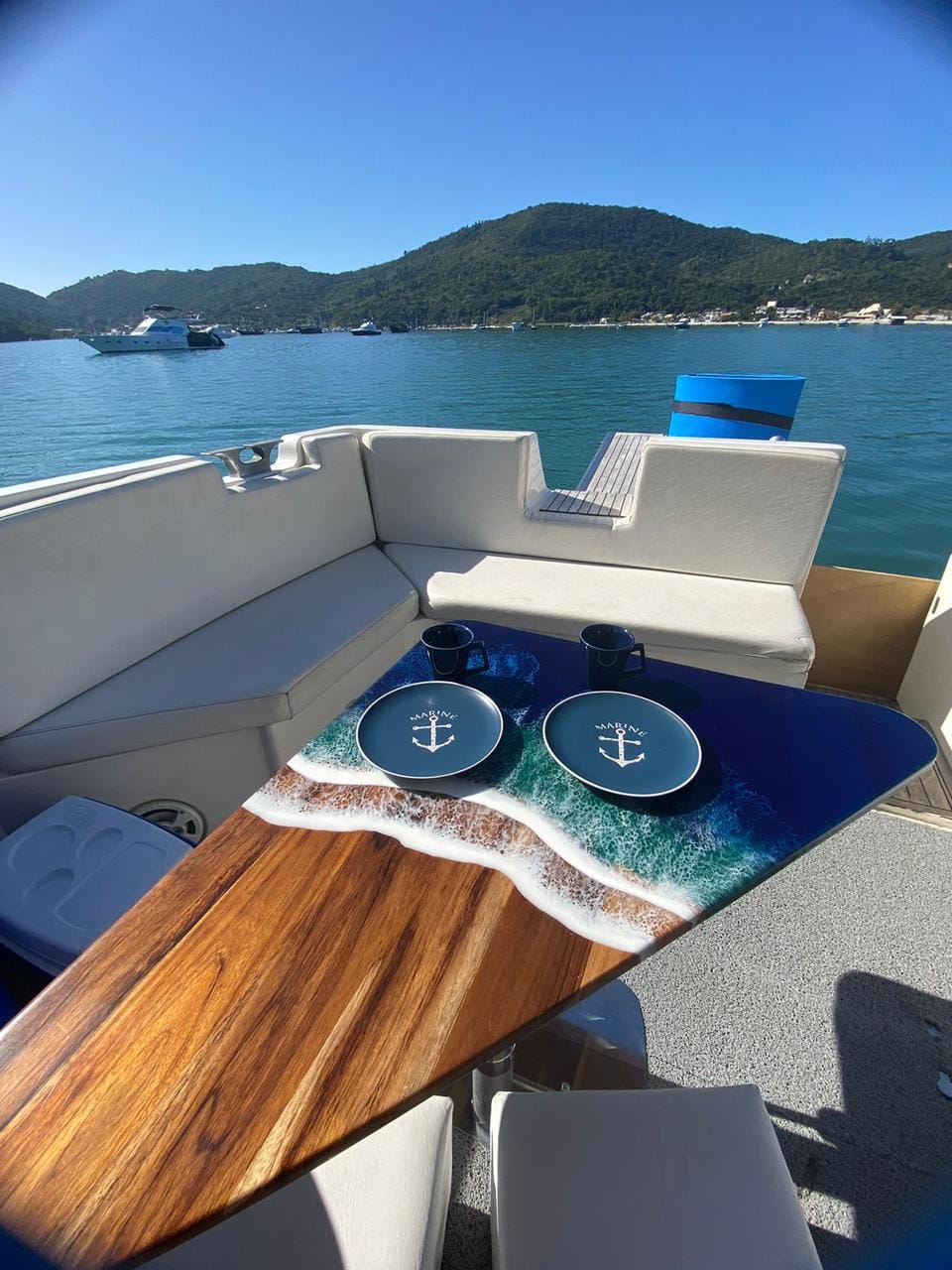 Iate Intermarine 500 – interior – Iate Caixa D'Aço